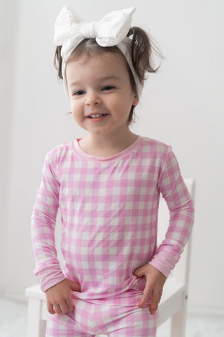 TAFFY PINK GINGHAM DREAM SET