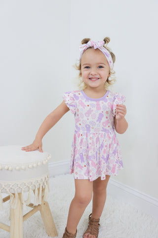 COTTON TAIL CUTIE DREAM BODYSUIT DRESS