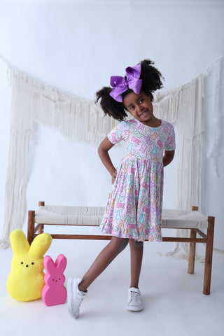 PEEPS FOR DAISIES DREAM RUFFLE DRESS