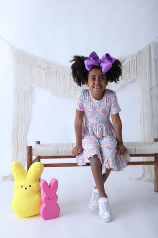 PEEPS FOR DAISIES DREAM RUFFLE DRESS