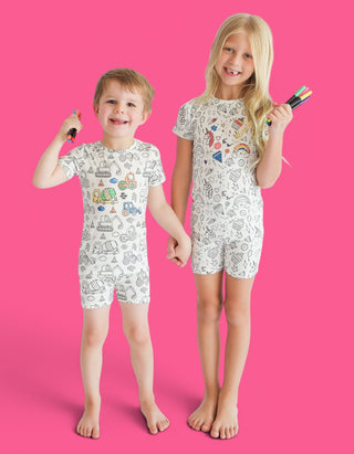 COLOR ME MAGICAL DREAM SHORT SET