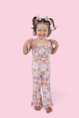 EXCLUSIVE FULL BLOOM DREAM SMOCKED FLARE SET