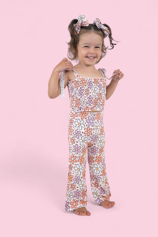 EXCLUSIVE FULL BLOOM DREAM SMOCKED FLARE SET