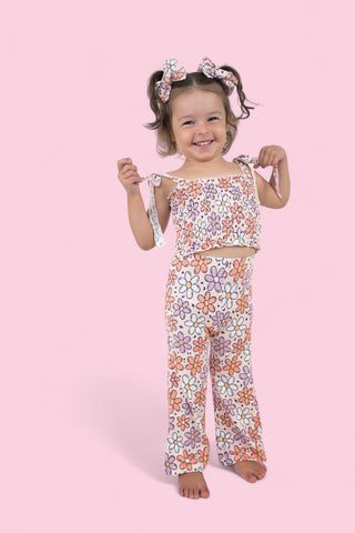 EXCLUSIVE FULL BLOOM DREAM SMOCKED FLARE SET