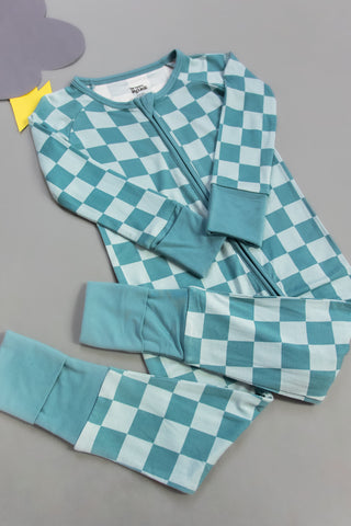 STORMY CHECKERS DREAM ROMPER