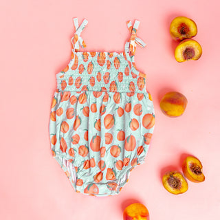 PEACHY-KEEN DREAM BUBBLE ROMPER