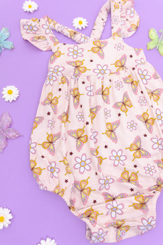 BLOSSOMIN' BUTTERFLY DREAM BUBBLE ROMPER