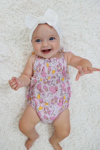 EXCLUSIVE GIRLS JUST WANNA HAVE SUN DREAM BUBBLE ROMPER