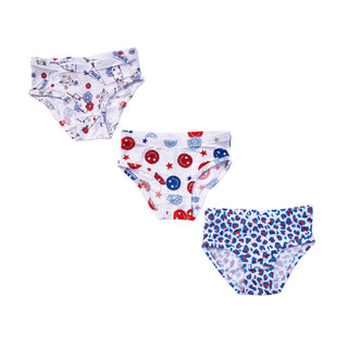 PATRIOTIC DREAM GIRL'S BRIEF SET