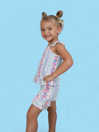 PETITE POSIE DREAM RUFFLE SHORTS