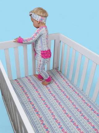 PETITE POSIE DREAM CRIB SHEET