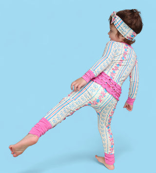 PETITE POSIE DREAM RUFFLE ROMPER