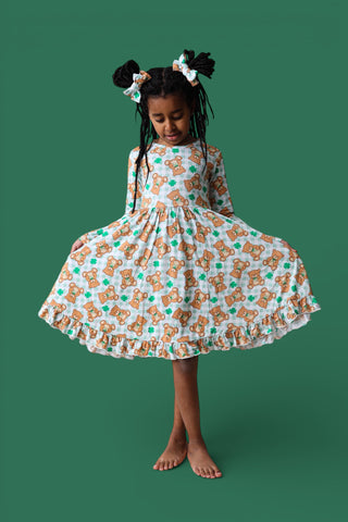 TEDDY O'LUCK DREAM RUFFLE DRESS