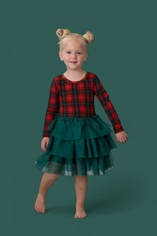 TARTAN CHEER DREAM TUTU DRESS
