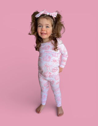 BLUSH BUNNY TOILE DREAM SET