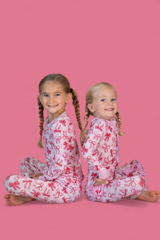 BOW CHECKERED CHARM DREAM SET