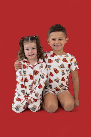BEAR-Y COZY CHRISTMAS DREAM SHORT SET