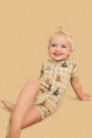 TEDDY CHECK DREAM SHORTIE