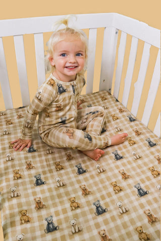 TEDDY CHECK DREAM ROMPER