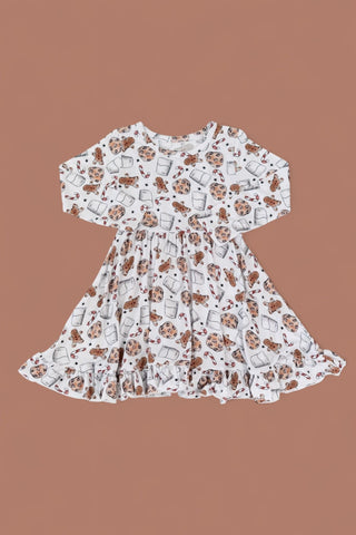 MILK & MERRY DREAM RUFFLE DRESS