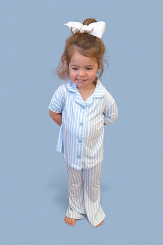 SEASIDE STRIPE DREAM GIRL'S FLARE SET