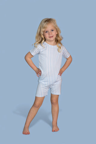 SEASIDE STRIPE DREAM SHORT SET