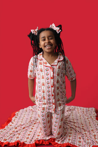 BERRY BEAR BLISS DREAM GIRL'S FLARE SET