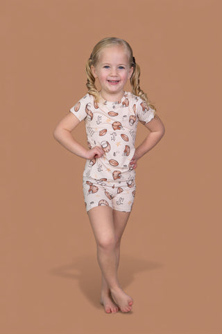 TINY TOUCHDOWN DREAM SHORT SET