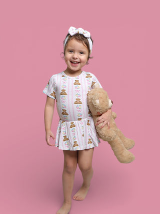 BEAR-Y BLOSSOMS DREAM BODYSUIT DRESS