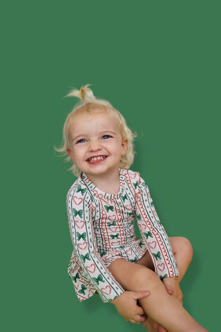 WRAPPED IN JOY DREAM BODYSUIT DRESS