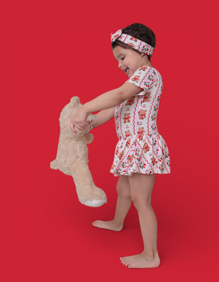 BERRY BEAR BLISS DREAM BODYSUIT DRESS