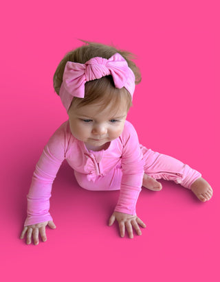 PINK DAYDREAM DREAM RUFFLE ROMPER