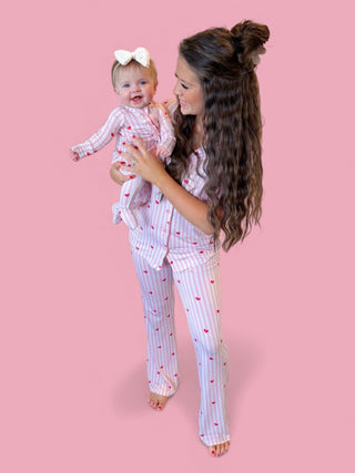 SWEETHEART STRIPES WOMEN'S DREAM FLARE SET