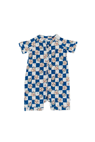 Dream Big Little Co x CoComelon  JJ STARRY NIGHT CHECKERS DREAM SHORTIE