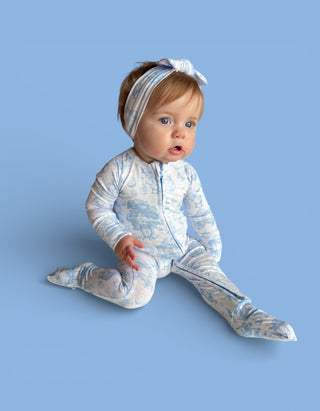 BLUEBELL EASTER TOILE DREAM ROMPER