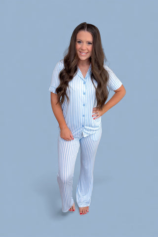 SEASIDE STRIPE WOMEN'S DREAM FLARE SET