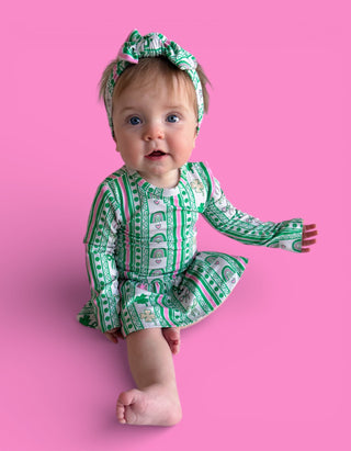 LUCKY RAINBOW RIBBONS DREAM BODYSUIT DRESS