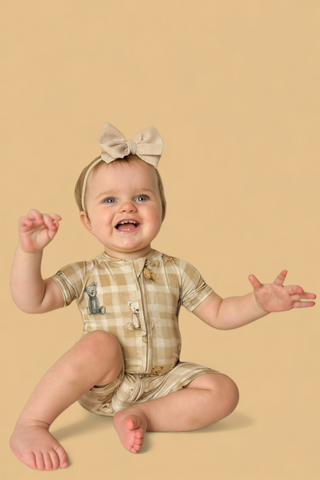 TEDDY CHECK DREAM SHORTIE