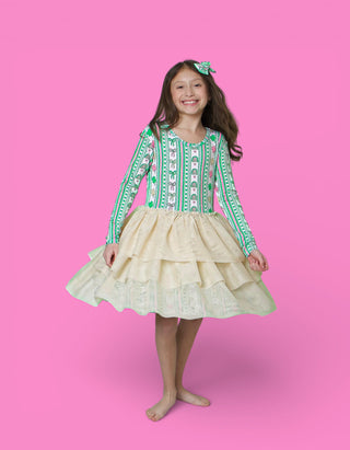 LUCKY RAINBOW RIBBONS DREAM TUTU DRESS