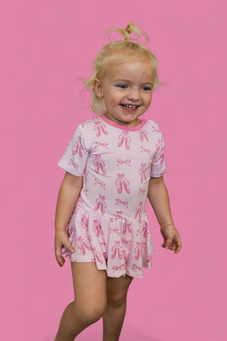 BALLET BOW BLISS DREAM BODYSUIT DRESS