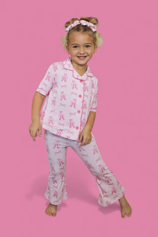 BALLET BOW BLISS DREAM GIRL'S FLARE SET