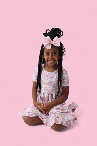 EXCLUSIVE GIRLS JUST WANNA HAVE SUN DREAM RUFFLE DRESS