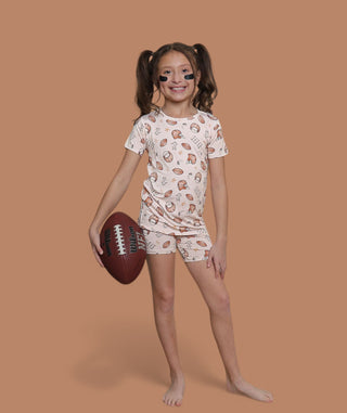 TINY TOUCHDOWN DREAM SHORT SET