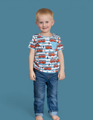 FIRETRUCK FRENZY DREAM POCKET TEE