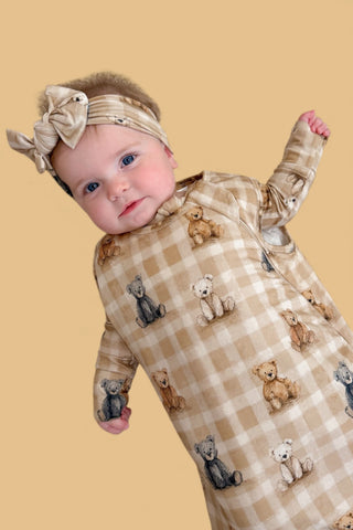 TEDDY CHECK DREAM SLEEP SACK