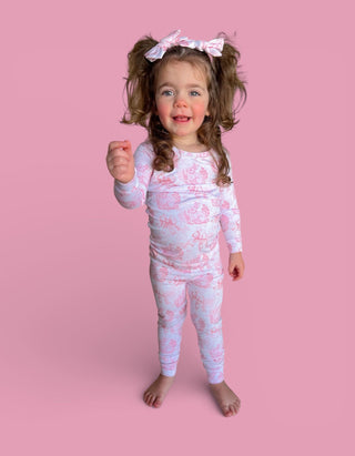 BLUSH BUNNY TOILE DREAM SET