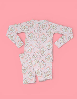 BUNNY BOW BLOSSOMS DREAM RUFFLE ROMPER