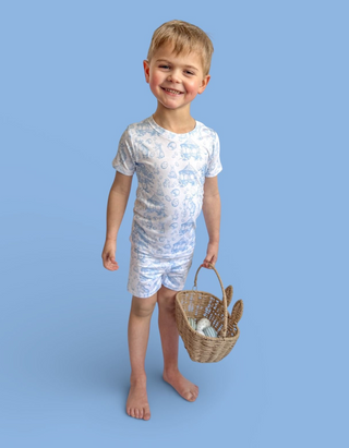 BLUEBELL EASTER TOILE DREAM SHORT SET