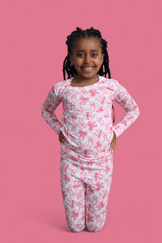 BOW CHECKERED CHARM DREAM SET