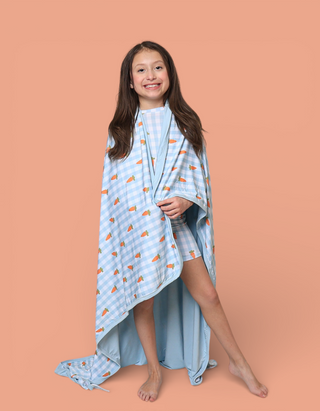 SPRING HARVEST CHECK DREAM BLANKET